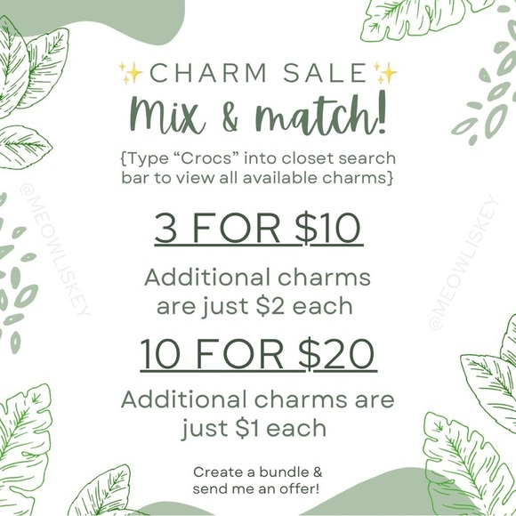 3/$10💥 MCM Croc Charm - Picture 2 of 3